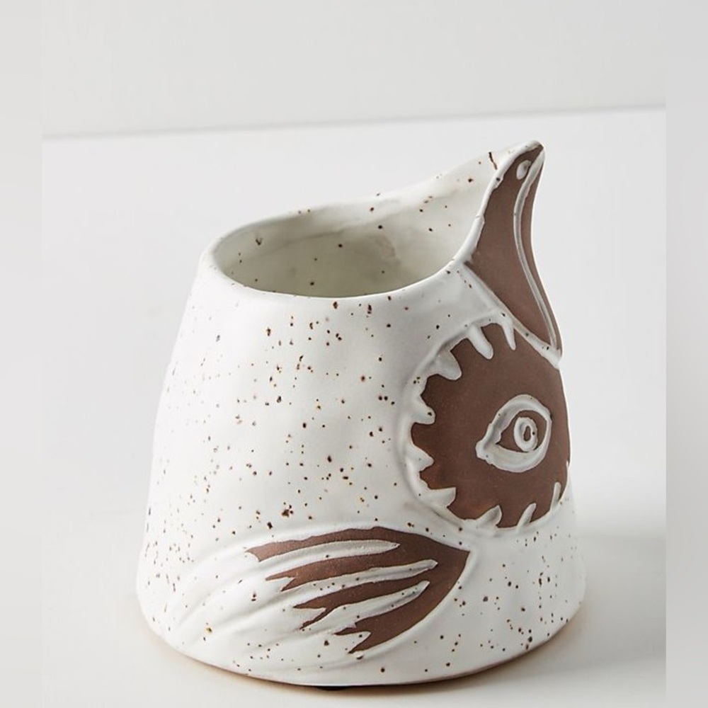Knotwork LA Birdie Garden Speckled Garden Pot Planter Anthropologie Linda Hsiao - Picture 7 of 9
